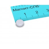 Неодимовый магнит 6х2.5 мм