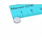 Неодимовый магнит 6х2 мм