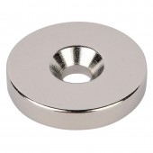 Неодимовый магнит диск 20х5 мм с зенковкой 10/4,5 мм