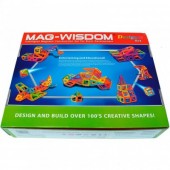 Магнитный конструктор Mag-Wisdom 77 деталей